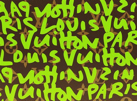 Louis Vuitton graffiti font